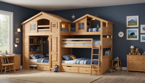 Lits cabane : des rêves d'aventure pour vos enfants